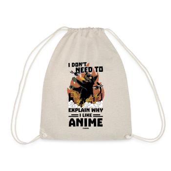 I Love Anime - Turnbeutel - Natur - Vorne