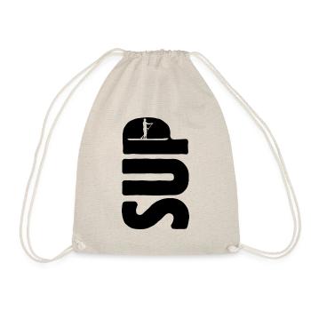 SUP Stand up paddling - Life is better on a board - Turnbeutel - Natur - Vorne