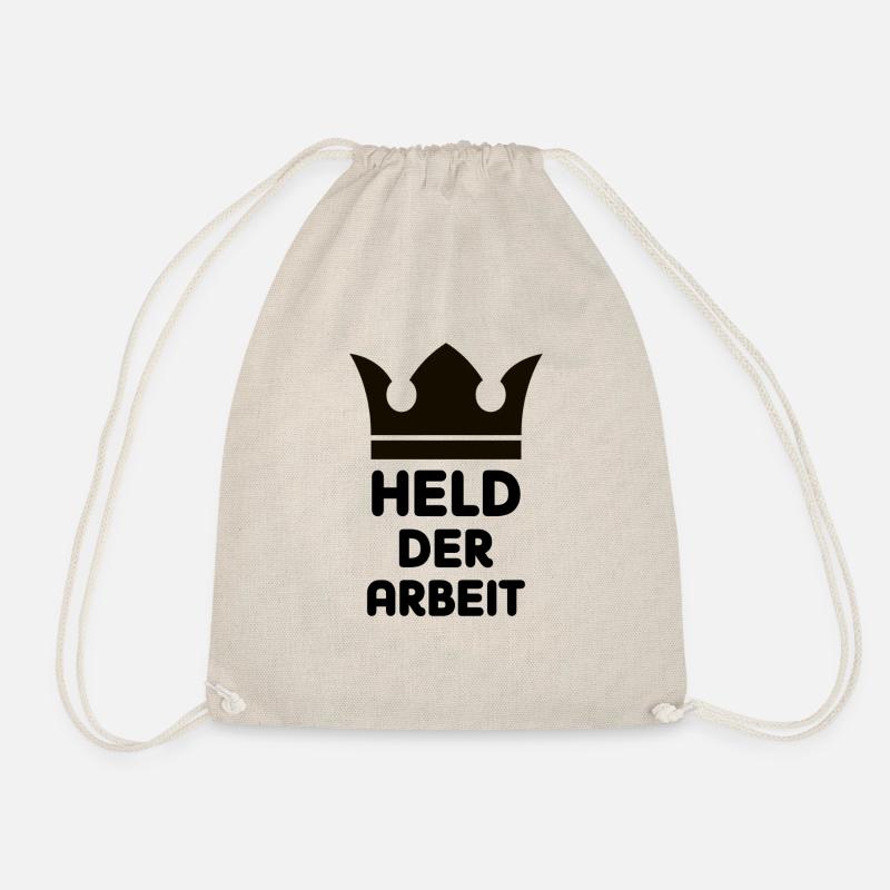 Held der Arbeit - Turnbeutel - Natur