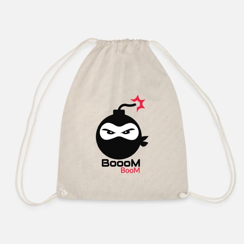 Rebel - Drawstring Bag - nature