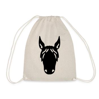 Cheval Cheval Tête Cavalier Sport équestre - Sac de sport léger - nature - Devant