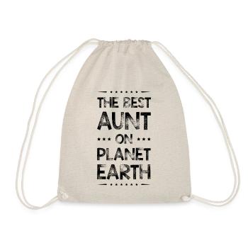 Meilleure tante disant - Sac de sport léger - nature - Devant