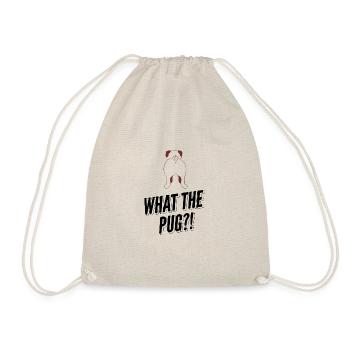 What the pug - Turnbeutel - Natur - Vorne