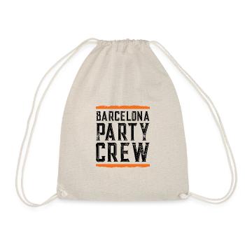 Équipe de fête à Barcelone - Sac de sport léger - nature - Devant
