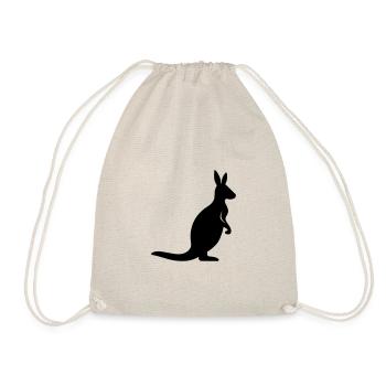 kangaroo - Drawstring Bag - nature - Front