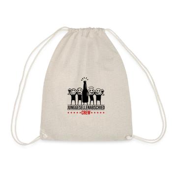 Bachelor Party Crew Bachelor Party - Drawstring Bag - nature - Front