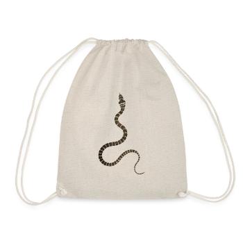 Snake - Drawstring Bag - nature - Front