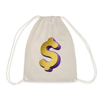 S du dollar, symbole du dollar - Sac de sport léger - nature - Devant