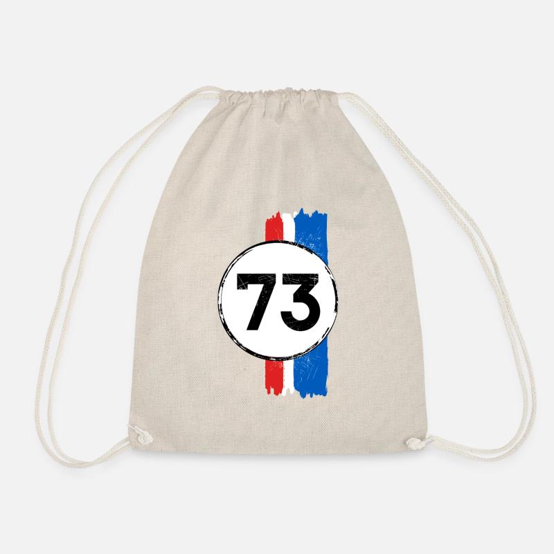 Vintage 1973 Birthday Present - Drawstring Bag - nature