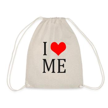 JE M’AIME - Sac de sport léger - nature - Devant