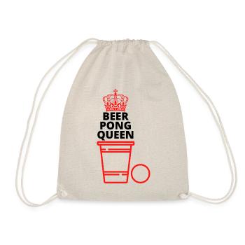 Beer Pong Reine - Sac de sport léger - nature - Devant