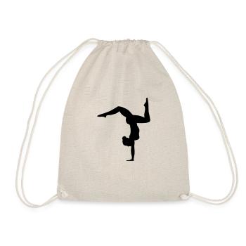 Gymnastique, gymnaste, gymnaste - Sac de sport léger - nature - Devant