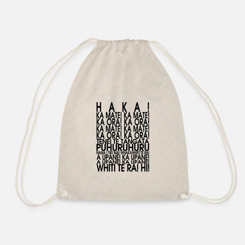 Haka - Drawstring Bag - nature
