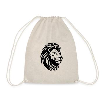 Prédateur à tête de lion - Sac de sport léger - nature - Devant