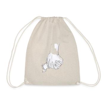 my children, my strength - Drawstring Bag - nature - Front