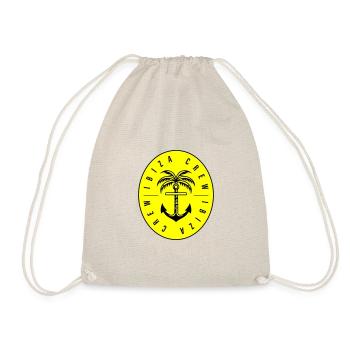 Ibiza Crew Anchor Palm Tree - Drawstring Bag - nature - Front