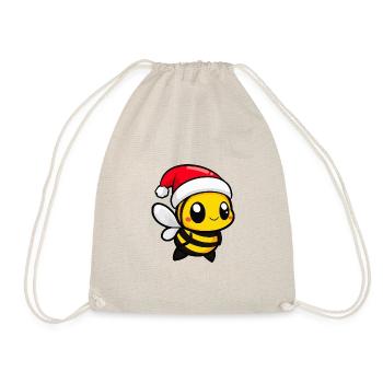 Abeille Noël Mignon - Sac de sport léger - nature - Devant