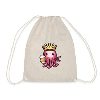 Méduse bière drôle - Sac de sport léger - nature - Devant