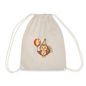 Truthan Birthday Comic - Drawstring Bag - nature - Front