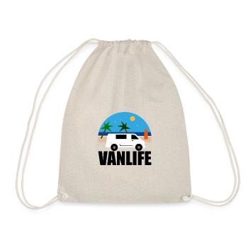 VAN LIFE - La plage - Van blanc - Sac de sport léger - nature - Devant