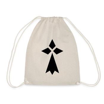 fleck - Drawstring Bag - nature - Front