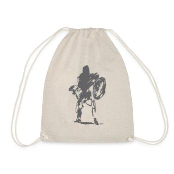 Krieger - Fantasy - Turnbeutel - Natur - Vorne