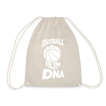 Basketball ist in meiner DNA - Turnbeutel - Natur - Vorne