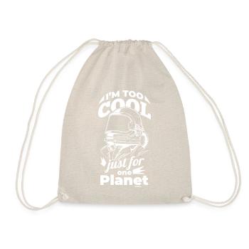 Astronaut Solar System Planet Gift Idea - Drawstring Bag - nature - Front