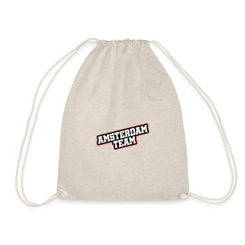 Amsterdam Team - Drawstring Bag - nature - Front
