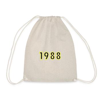 1988 Year Birthday - Drawstring Bag - nature - Front