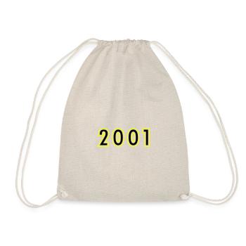 2001 Year Birthday - Drawstring Bag - nature - Front