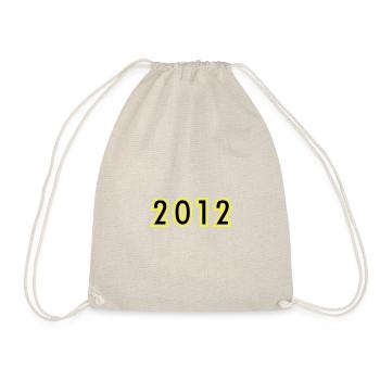 2012 Year Birthday - Drawstring Bag - nature - Front