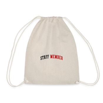 Staff Member - Drawstring Bag - nature - Front