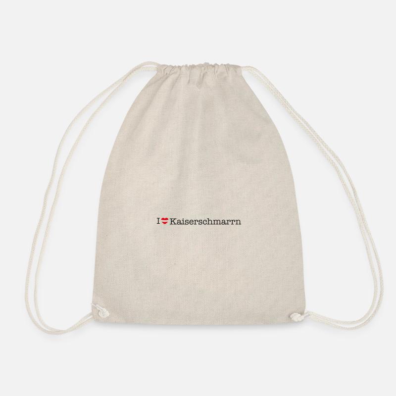 I love Kaiserschmarrn - Drawstring Bag - nature