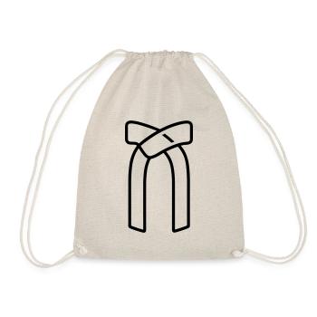 belt - Drawstring Bag - nature - Front