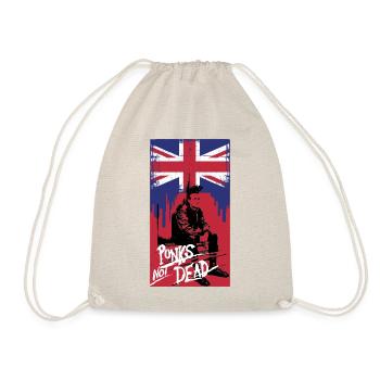 british punk rock - Drawstring Bag - nature - Front