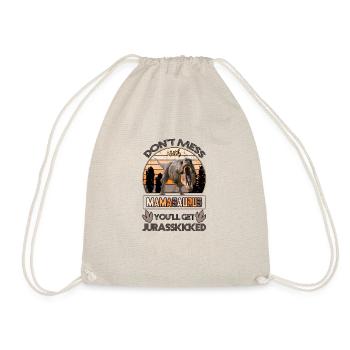 Mamasaurus - Drawstring Bag - nature - Front