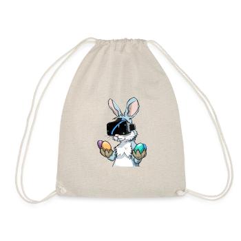 Lapin de Pâques _ 01 - Sac de sport léger - nature - Devant