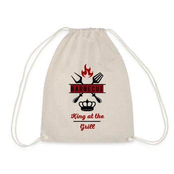 Barbecue King au Grill-BBQ Fun - Sac de sport léger - nature - Devant
