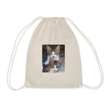 Katzen - Turnbeutel - Natur - Vorne