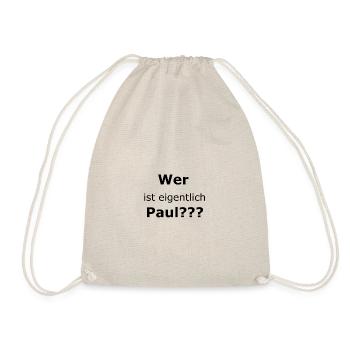 Who is Paul? - Drawstring Bag - nature - Front