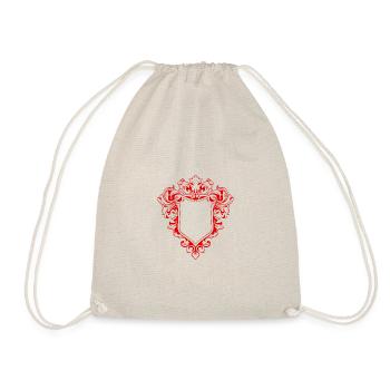 Shield Coat of Arms Symbol Blank - Drawstring Bag - nature - Front