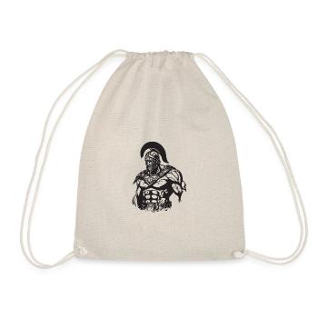 Spartan Gym Muscles Bodybuilding - Drawstring Bag - nature - Front