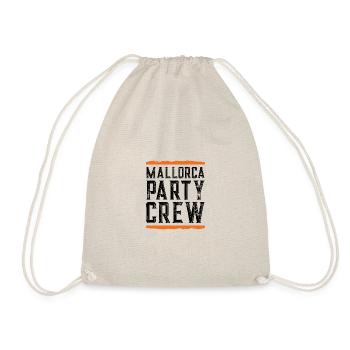 Mallorca Party Crew - Turnbeutel - Natur - Vorne