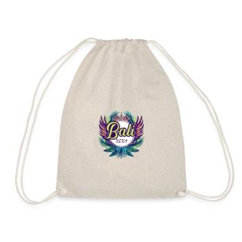 Bali 2024 Colorful - Drawstring Bag - nature - Front