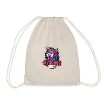 Mykonos 2024 Licorne - Sac de sport léger - nature - Devant