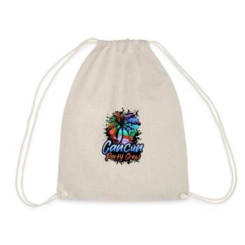 Cancun Party Crew Vacation - Drawstring Bag - nature - Front
