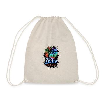 Ibiza Party Crew Holidays - Drawstring Bag - nature - Front