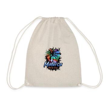 Mallorca Party Crew Holidays - Drawstring Bag - nature - Front