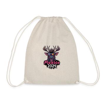 Mexico 2024 Deer - Drawstring Bag - nature - Front